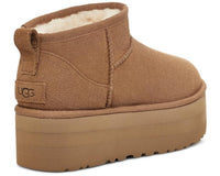 Women's UGG Classic Ultra Mini Platform Boot in Chestnut